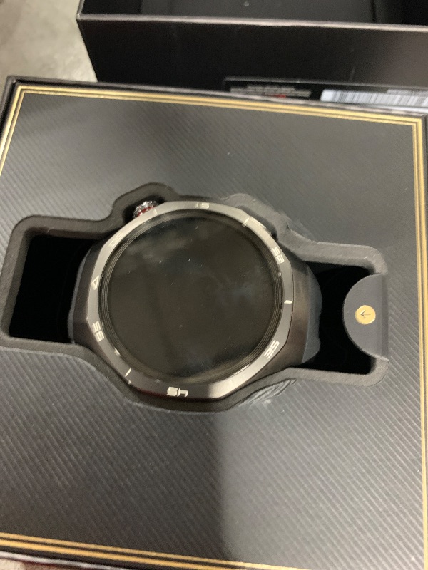 Photo 1 of HUAWEI Watch GT 5 Pro 46 mm Smartwatch, Sharp-Edged Design, up to 14 Days Battery Life, Pro-Level Sports Watch, Health Tracking, Compatible with iOS and Android, Black