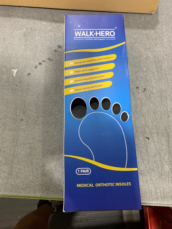 Photo 1 of Plantar Fasciitis Relief - Arch Support Insoles for Men Women, Shoe Inserts for Flat Feet, Orthotic Shoe Insoles All-Day Energy and Comfort with Every Step (Mens 13-13 1/2)