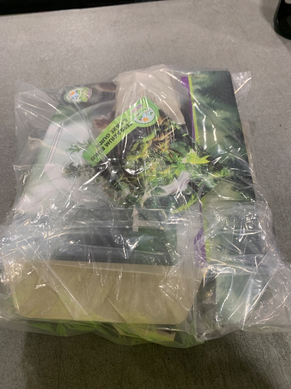 Photo 1 of DUSPRO Recycle Terrarium Kit, Include Terrarium Potting Soil, Pumice, Zeolite, Green Moss, Sphagnum Moss, Decorative Stone, Mesh, Tools, DIY Terrarium Starter Kit for Kids, Air Plant, Succulent