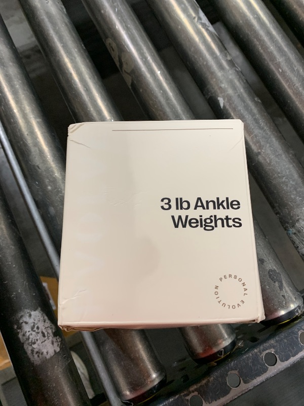 Photo 1 of Pvolve 3lb Adjustable Ankle Weights for Men & Women, Wrist or Ankle Weights, Tone and Sculpt Your Body, Legs & Core, Used for at Home Workouts, Walking, Dancing or Pilates, 1 Pair