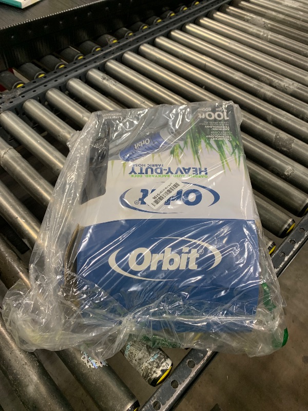 Photo 1 of Orbit 33180 ExoJacket Fabric Garden Hose - Heavy-Duty Water Hose (100-Foot x 5/8-Inch)