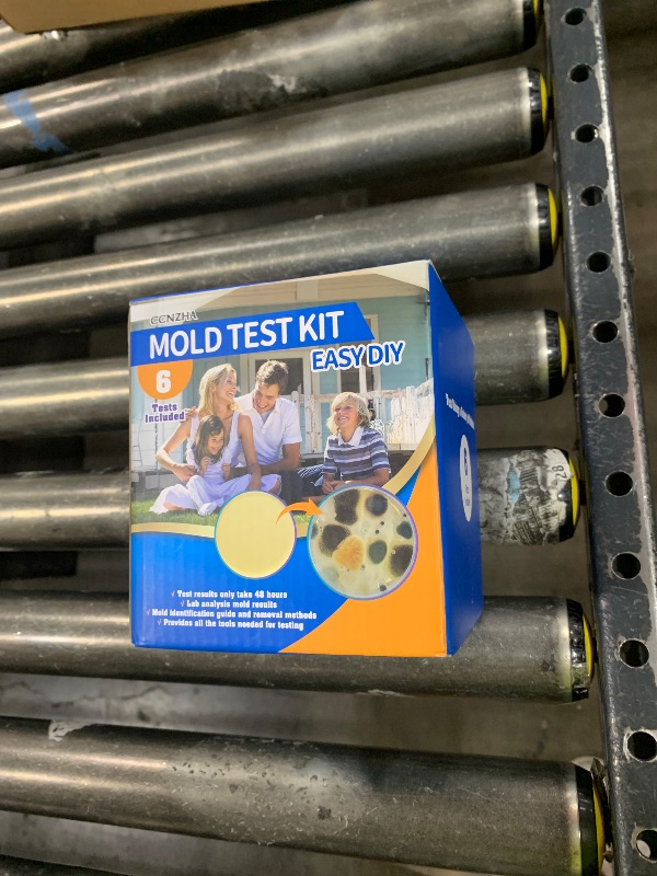 Photo 1 of Mold Test Kit for Home -DIY Mold Testing Kit with 6 Individual Tests-Black Mold Detector-Indoor Air Quality Tester-Mold Identification Guide-Free Lab Analysis-Fast and Reliable Mold Detector at Home