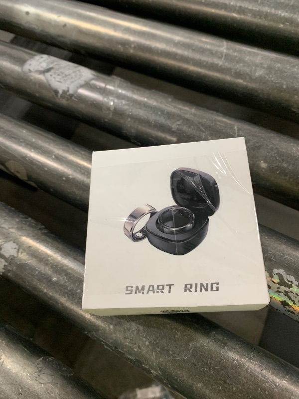 Photo 1 of HitTopss Smart Ring, Fitness Sleep Health Tracker Rings for Men Women, No APP Subscription, Sleep Tracking, Heart Rate, Blood Oxygen, IP68 Waterproof (Black, 10#)