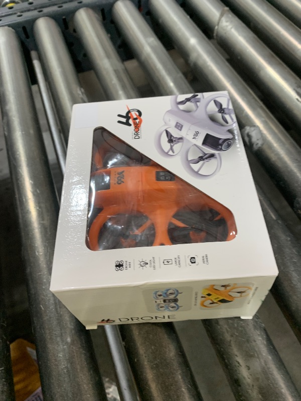 Photo 1 of Mini Drone With 1080P Dual Cameras, RC Aircraft Helicopter, Electrically Adjustable 180 Degrees, LED Lights, Propeller Safety Protection, Intelligent Obstacle Avoidance, Headless Mode, One Click Takeoff, 360 Degree Rolling, Hovering, Remote Control Plane 