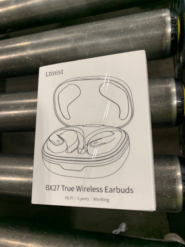 Photo 1 of Wireless Earbud, 75Hrs Bluetooth 5.4 Headphones IP7 Waterproof for Sport, Running Wireless Earphones with ENC Noise Canceling Mics, Deep Bass Over Ear bud with Earhooks for Android, iOS, Workout, Gym