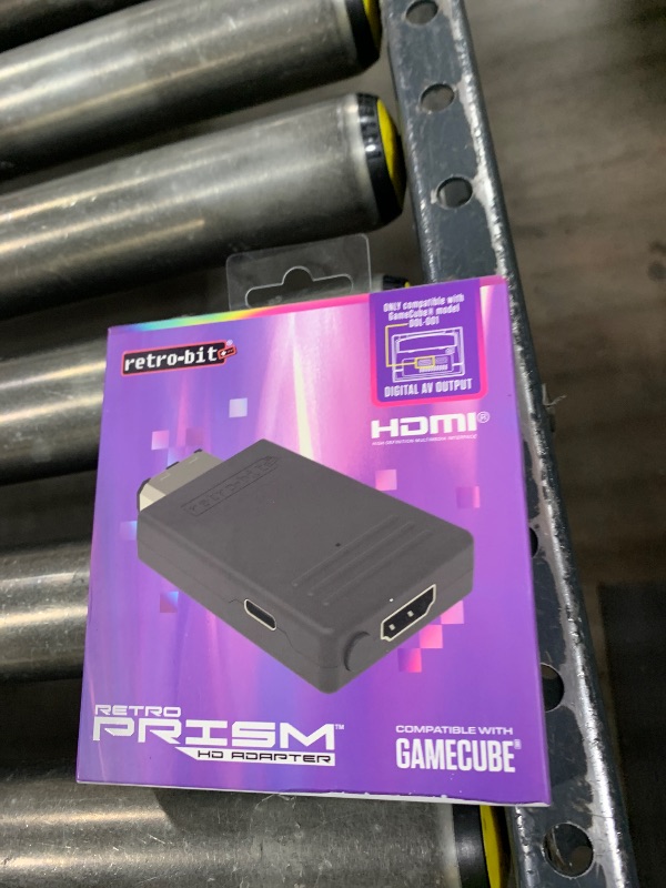 Photo 1 of Retro-Bit Prism HDMI Adapter for GameCube - AV to HDMI Converter/Upscaler for 1080P Support