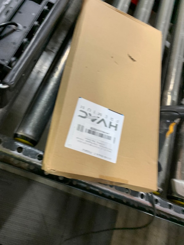Photo 1 of HVAC Premium 14"w X 6"h Adjustable AIR Supply Diffuser - HVAC Vent Cover Sidewall or Ceiling - Grille Register - High Airflow - Black [Outer Dimensions: 15.875"w X 8"h]