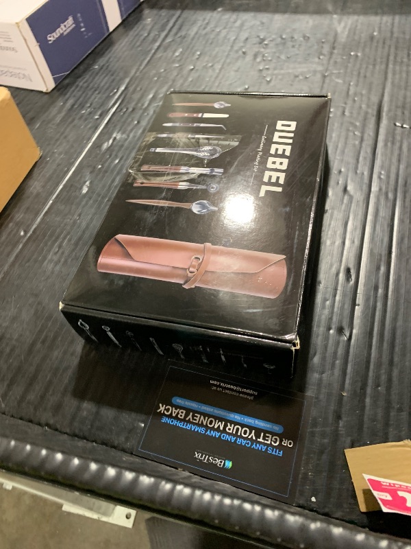 Photo 1 of DUEBEL Professional Chef Plating Kit, 12 Piece Culinary Plating Set, Stainless Steel (12 Piece)