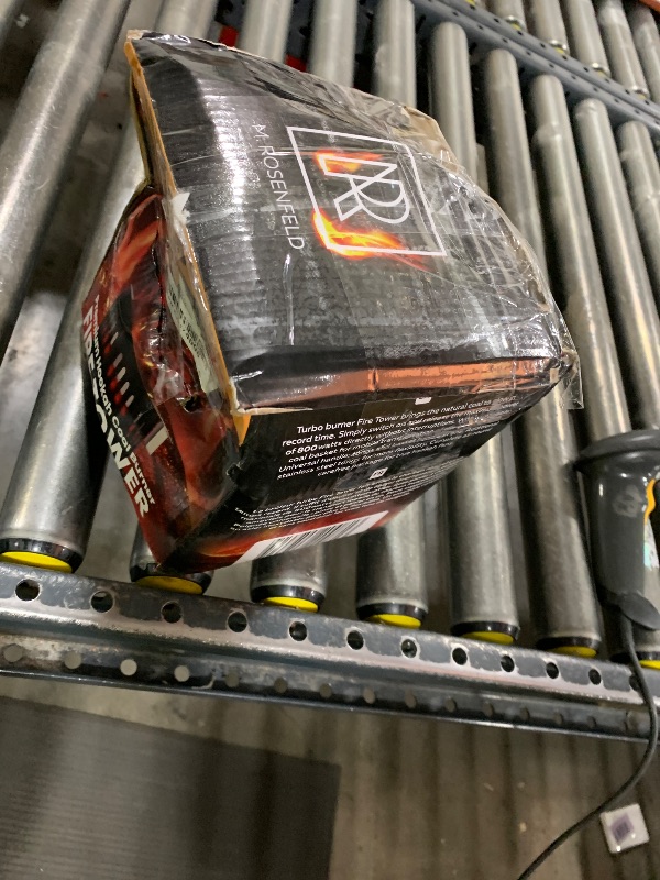 Photo 1 of M. ROSENFELD Multipurpose Electric Charcoal Starter - 800W Electric Charcoal Burner UL & STS Approved Electric Stove - Coconut Charcoal Lighters with Tongs - Hot Plate Electric - 304 Stainless Steel