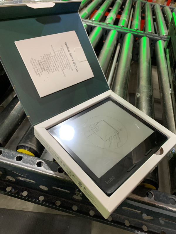 Photo 1 of Kobo Sage | eReader | 8” HD Glare Free Touchscreen | Waterproof | Adjustable Brightness and Color Temperature | Blue Light Reduction | Bluetooth | WiFi | 32GB of Storage | Carta E Ink Technology