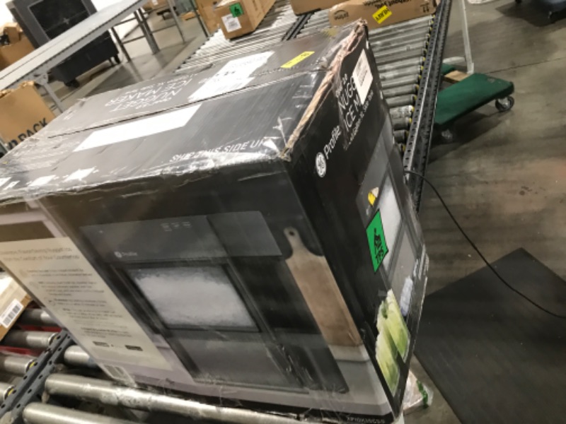 Photo 1 of GE Profile Opal 2.0 XL with 1 Gallon Tank, Chewable Crunchable Countertop Nugget Ice Maker, Scoop included, 38 lbs in 24 hours, Pellet Ice Machine with WiFi & Smart Connected, Stainless Steel
