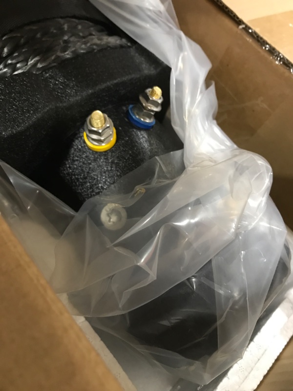 Photo 1 of X-BULL Electric Winch 13000 lb. Load Capacity with 79ft Synthetic Rope and Hawse Fairlead 12V IP68 Waterproof, Wired and Wireless Remote for 4WD 4x4 Off-Road Vehicle Truck Jeep