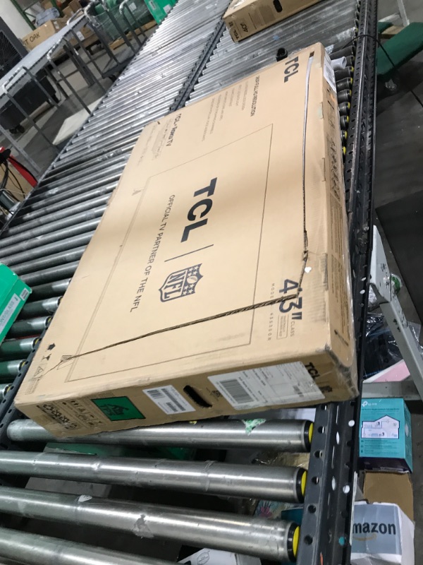 Photo 1 of TCL 43-Inch Class S3 1080p LED Smart TV with Roku TV (43S350R, 2023 Model), Compatible with Alexa, Google Assistant, and Apple HomeKit Compatibility, Streaming FHD Television