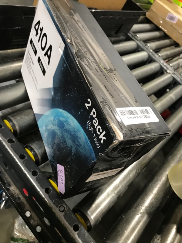 Photo 1 of 410A Compatible Toner Cartridges Replacement for HP 410 410X CF410A for Color Pro MFP M477fnw M477fdw M477fdn Pro M452dn M452nw M452dw Printer,2 Black