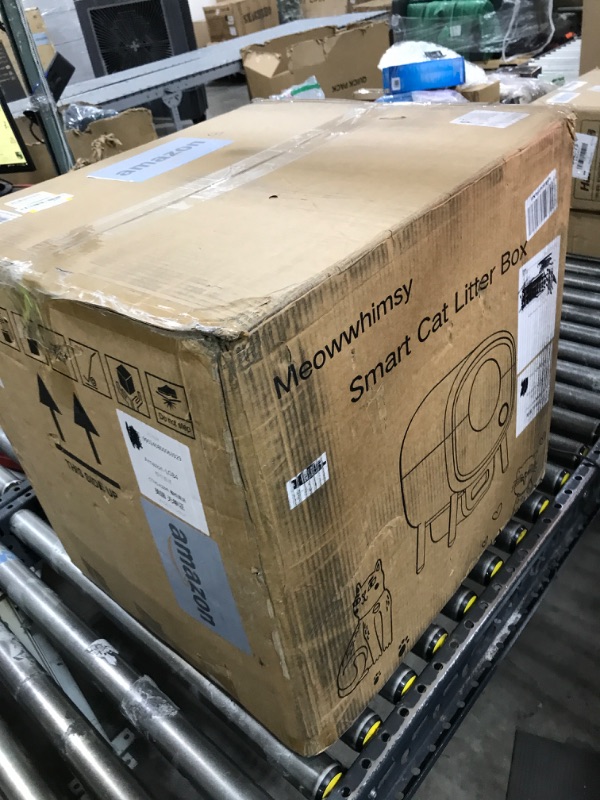 Photo 1 of Self Cleaning Litter Box/Revamped-S7, Extra Large 110L Automatic Litter Box, App Control Robot, Electric Cat Litter-Boxes, Odor-Free, Multi-Cat, Liner & Litter Mat & Fragrance Box