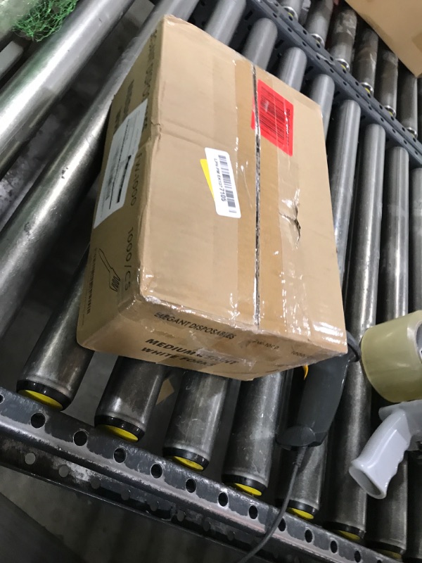 Photo 1 of 1,000 Plastic Disposable Forks Bulk White Medium Weight Disposable Silverware Plastic Cutlery Fork