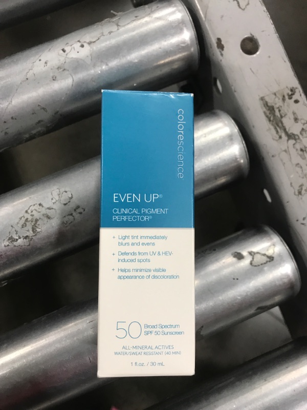 Photo 1 of Colorescience Even Up Clinical Pigment Perfector, Water Resistant, Mineral Facial Sunscreen & Primer, Broad Spectrum 50 SPF UV Skin Protection, 1 Fl Oz