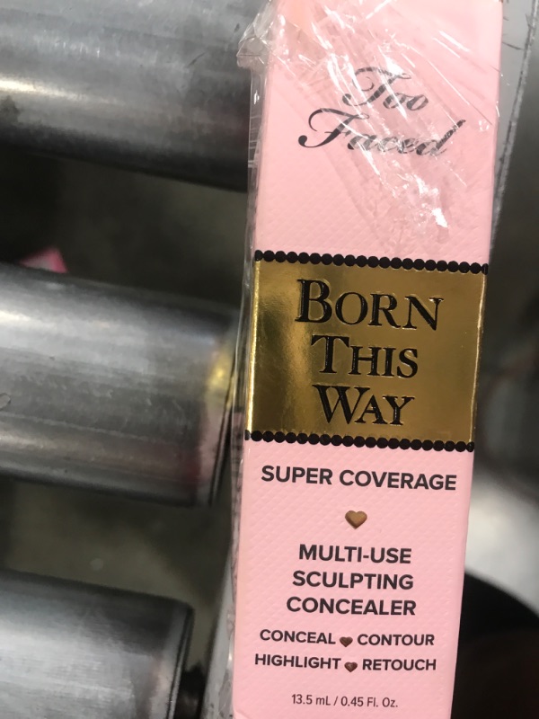 Photo 1 of Too Faced Born This Way Super Coverage Multi-Use Concealer | Full Coverage, Oil Free, Long Lasting + Hydrating, 0.45 Fl Oz Almond