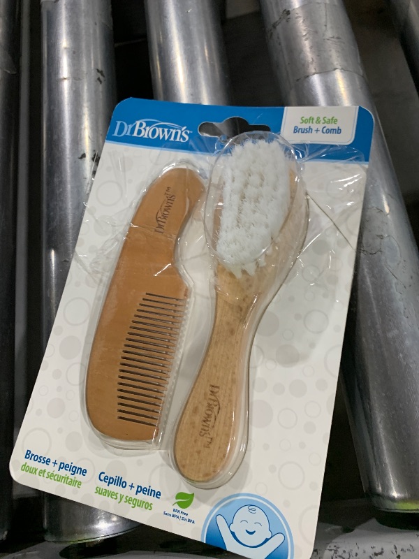 Photo 1 of Dr. Brown's Soft and Safe Baby Brush + Comb