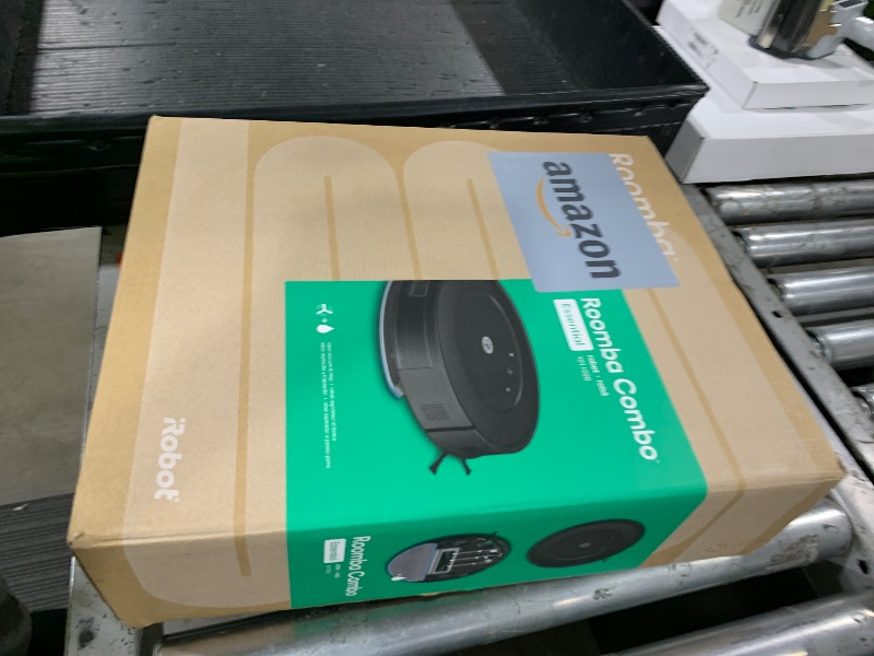 Photo 1 of iRobot Roomba Combo Robot Vacuum & Mop (Y0110) - Easy to use, Power-Lifting Suction, Vacuums and mops, Multi-Surface Cleaning, Smart Navigation Cleans in Neat Rows, Self-Charging, Alexa