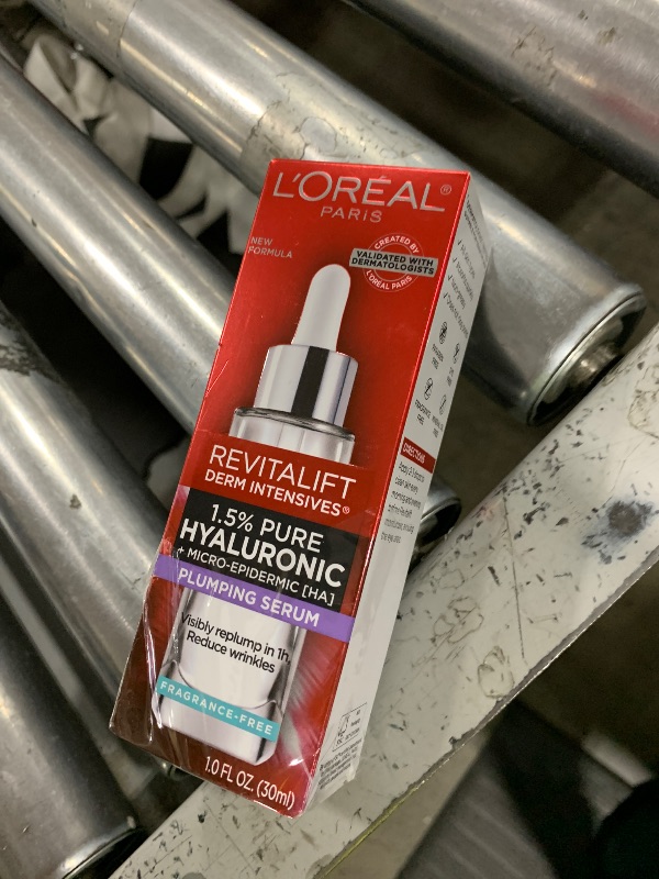 Photo 1 of L'Oreal Paris Revitalift 1.5% Pure Hyaluronic Acid Serum for Face, Anti Aging Serum to Hydrate Skin & Reduce Wrinkles, Fragrance Free Skin Care for All Skin Types, 1 Oz