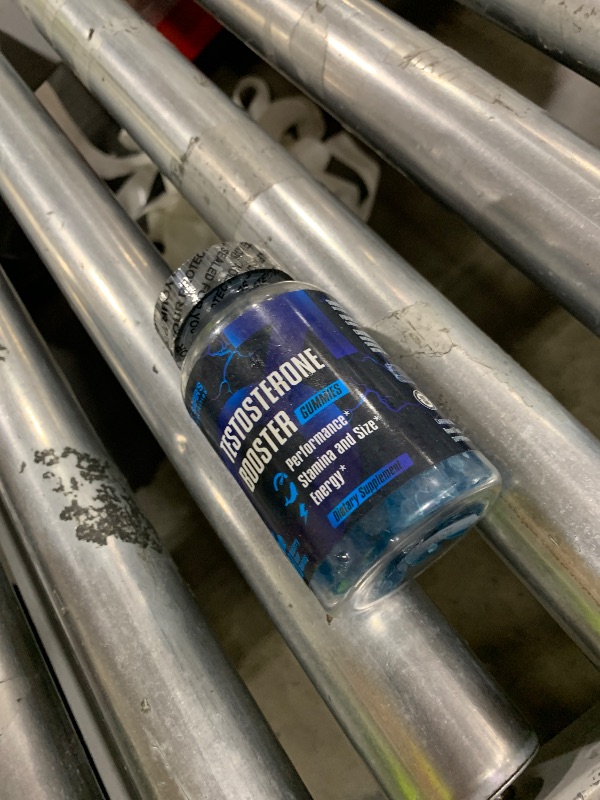 Photo 1 of Testosterone Booster Gummies, Male Enhancing Supplement, Add 2 in” Enlargement Gummies for Men , Male Enhancement Chews Energy, Strength, Stamina, Endurance, Performance, Natural Blue Berry Chews
