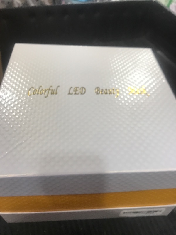 Photo 1 of SDKWDH Red Light Therapy for Face, Led Face Mask Light Therapy, 7-1 Colors LED Facial Skin Care Mask