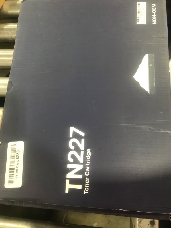 Photo 1 of TN 227 Toner Cartridge Replacement for Brother TN227 TN223 Toner Compatible for MFC-L3770CDW MFC-L3750CDW MFC-L3710CW HL-L3210CW Printer (tn-227 2BK/1C/1M/1Y)