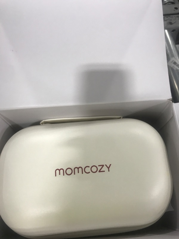 Photo 1 of Momcozy Breast Pump Hospital-Grade, Hands Free Breast Pump App with Leak-Proof DoubleFit Flange, Personalized Multi-Modes & 15 Levels, 2 Count
