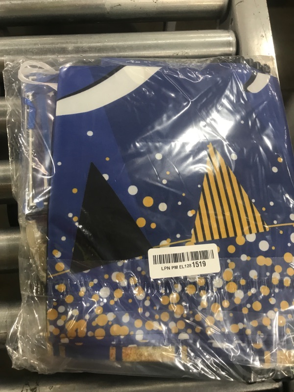 Photo 1 of Graduation Decorations Class of 2025, Graduation Party Decorations Set Include Congrats Grad 2025 Banner Photo Booth Backdrop Balloon for High School College Nurse Graduation Party Supplies, Blue Gold