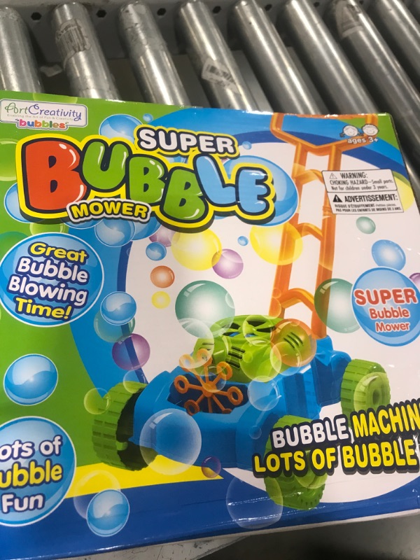 Photo 1 of ArtCreativity Bubble Lawn Mower for Toddlers 1-3, Kids Bubble Machine for 1 Year Old Boy Gifts, Bubbles Blowing Push Toys for Kids, Summer Outdoor Gardening Toys for Birthday Gifts Boys & Girls