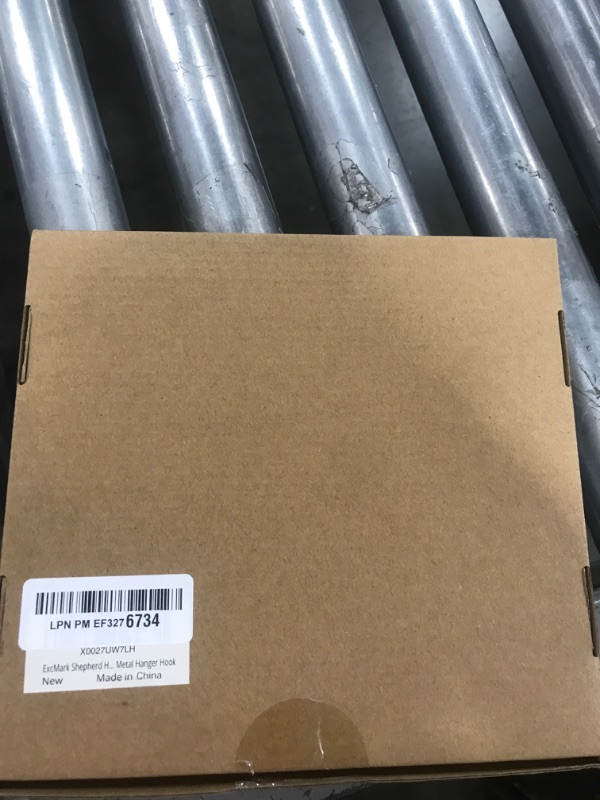 Photo 1 of EXCMARK Shepherd Hook 32 inch 1/2 inch Thick Use at Weddings, Hanging Solar Lights, Lanterns, Bird Feeders, Metal Hanger Hook (Black,32inch). U.S. Patent.