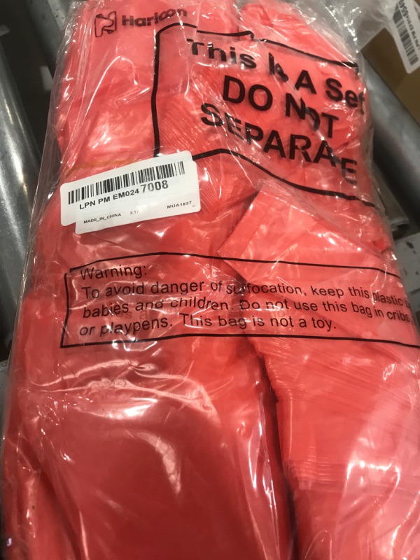 Photo 1 of Harloon 200 Pcs Thank You T Shirt Bags Plastic 12'' x 20'' Reusable and Disposable Bags for Small Businesses Grocery(Pink)