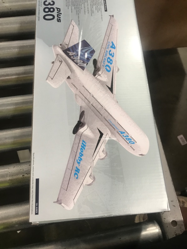 Photo 1 of Remote Control Airplane - RC Plane Ready to Fly, 2.4Ghz 2 Channel RC Aircraft Built in 3-Axis Gyroscope, Durable EPP Styrofoam Remote Control Plane for Kids Boys Girls Beginner