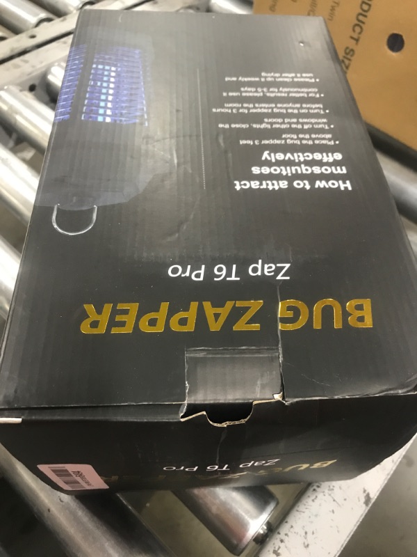 Photo 1 of GOOTOP Bug Zapper Outdoor, Mosquito Zapper, Electric Fly Zapper, Mosquito Killer, Fly Traps, 3 Prong Plug, Flying Insects Zapper Indoor Outdoor 90-130V, 4200V, ABS Plastic Outer (Black)