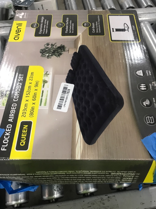 Photo 1 of DIMAR GARDEN Queen Size Camping Air Mattress Inflatable Bed with Pillow,Include Hand Pump