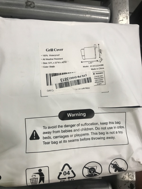 Photo 1 of Pellet Grill Cover for Traeger Pro 34/780 Series,600D Heavy Duty Rip-Proof Material Smoker Cover,Waterproof UV and Fade Resistant Grill Cover with Straps & Zippers for Traeger Texas 34,Z Grills 700