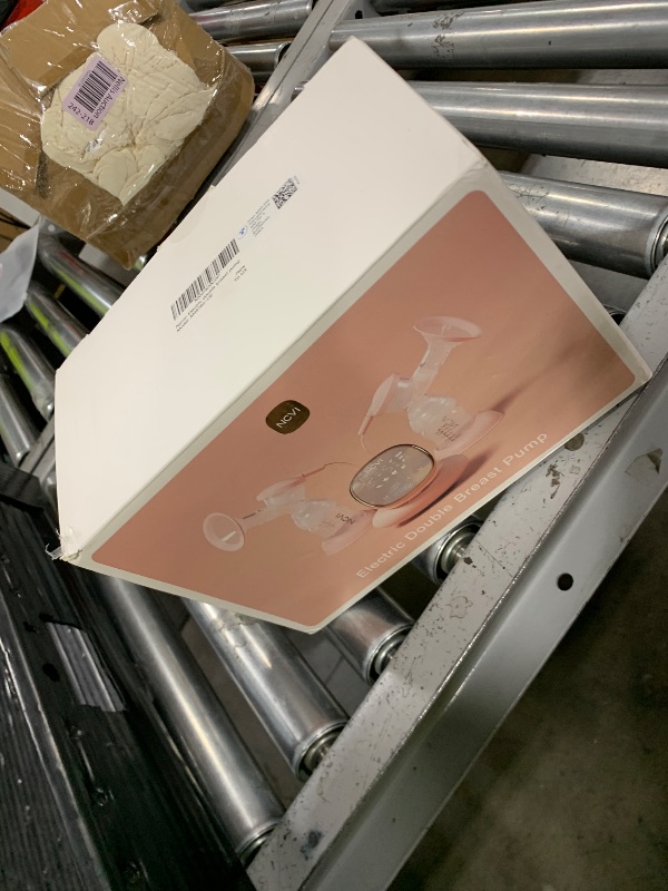Photo 1 of NCVI Double Electric Breast Pump 8782, Portable Anti-Backflow, with 4 Size Flanges, 4 Modes & 9 Levels, LED Display, 10 Breastmilk Storage Bags, Ultra-Quiet and Pain Free Breast Pumps