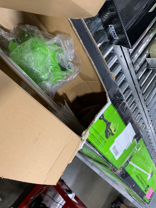 Photo 1 of Greenworks 82V 16" (1.5kW) Brushless Cordless String Trimmer, 2.5Ah Battery and Dual Port Charger (Great for Landscapers and Professionals)
