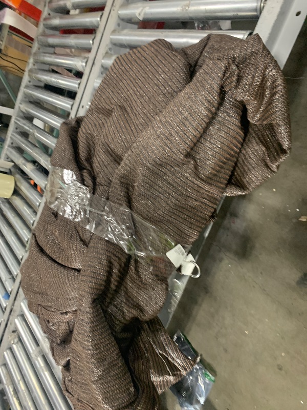 Photo 1 of ShadeMart 14' x 18' Brown Sun Shade Sail UPF50 Rectangle Canopy Fabric Cloth Screen smTAPR1418, Water and Air Permeable & UV Resistant, Heavy Duty, Carport Patio Outdoor - (We Customize Size)