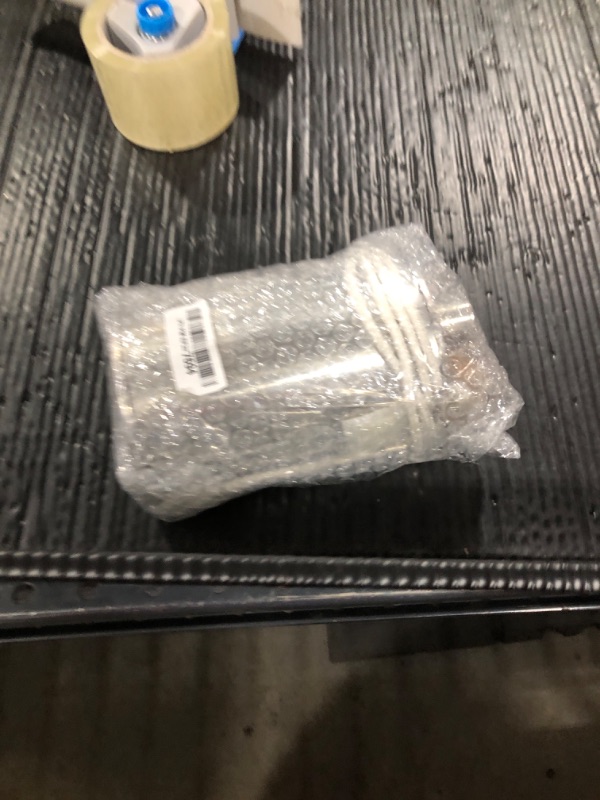 Photo 1 of SZCO Supplies Half Moon Stainless Steel Canteen