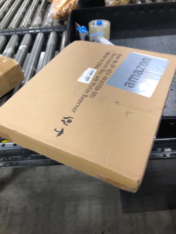 Photo 1 of only fire Stainless Steel Wood Chip Smoker Box, Rectangle BBQ Smoker Box With Removable Water Reservior for Charcoal or Gas Grills, 13.7 x 11.8 Inch