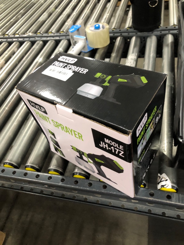 Photo 1 of ONEFINSH Cordless Paint Sprayer for Ryobi 18V Battery, Handheld HVLP Paint Gun with 3 Spray Patterns & 4 Nozzles, Ideal for DIY Projects, House Painting, Furniture & More (No Battery Included)