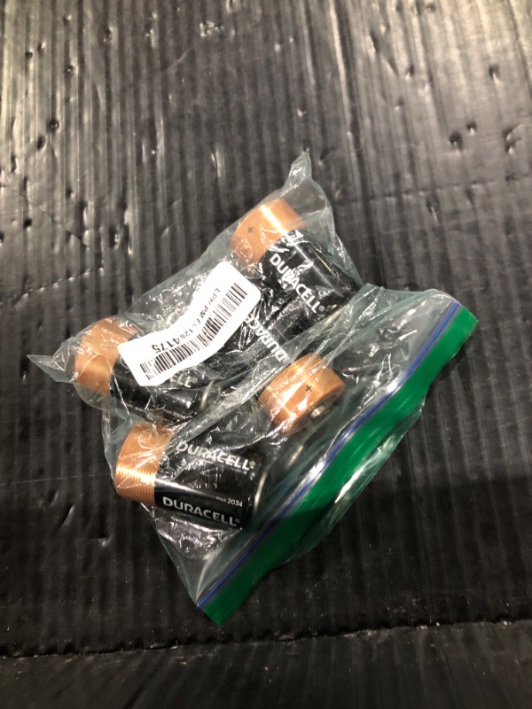 Photo 1 of Duracell Coppertop D Batteries, 4 Count Pack, D Battery with Long-lasting Power, All-Purpose Alkaline D Battery for Household and Office Devices