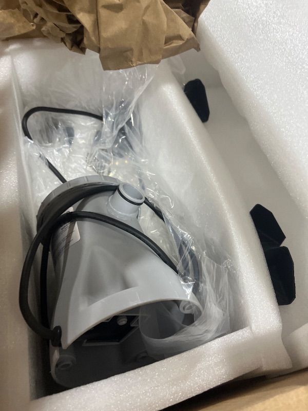 Photo 1 of Filter Pump for Above Ground Pools 330 GPH Pump Flow Rate Pool Filter for Inflatable Swimming Pool Pump Crystal Clear Filter Pump with 2 Filter Cartridges