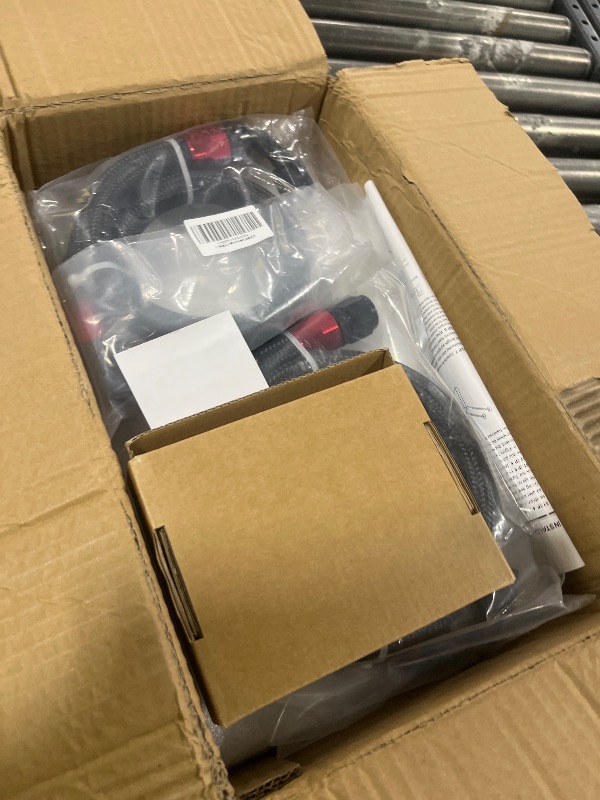 Photo 1 of EVIL ENERGY 10 Row Oil Cooler Kit, 10AN Transmission Engine Cooler Japanese Radiator Universal Aluminium Black