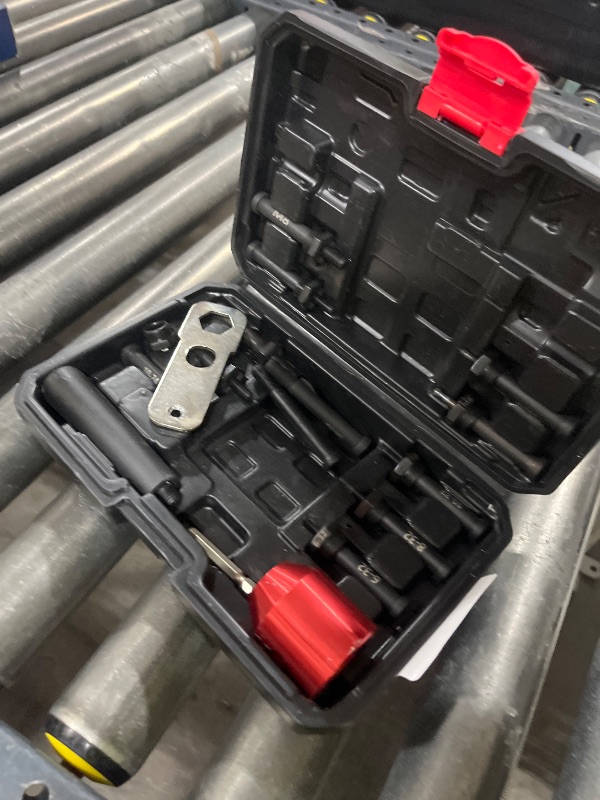 Photo 1 of YUZES Rivet Nut Tool Adapter for Cordless Drill Electric- Newly Labor-Saving Rivet Gun Kit Professional Rivet Nut Tool kit with Carrying Case (Rivet Nut Tool-30-R1)