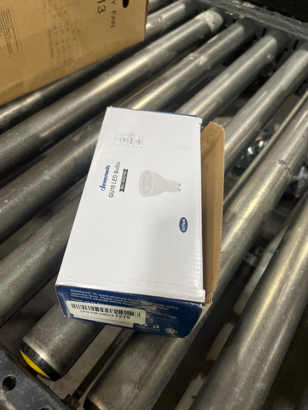 Photo 1 of DEWENWILS 10-Pack GU10 LED Bulb Dimmable, 3000K Warm White GU10 Bulb Replacement for Track Lighting, 500LM, 7W(50W Equivalent) LED Light Bulb for Kitchen, Range Hood, Living Room, Bedroom, UL Listed