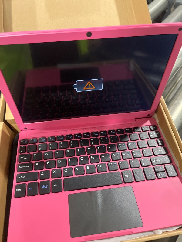 Photo 1 of HBESTORE 10.1Inch Laptop,Quad-Core Processor with Android 12.0 OS,2GB RAM,64GB EMMC,Built-in Camera, WiFi,USB Interface,Tpye-C Charging for Learning and Entertainment (Pink 2GB+64GB)