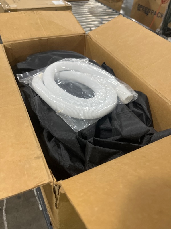 Photo 1 of 18FT Round Pool Cover with Ratchet Strap Tightener | Easy Installation Pool Covers for Above Ground Pools | Solar Hot Tub Cover Ideal for Hydrophilic and Dustproof for Backyard/lona para Piscina